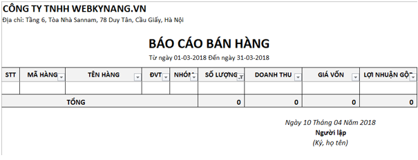 phan mem quan ly ban hang webkynang pro v1 - bao cao ban hang