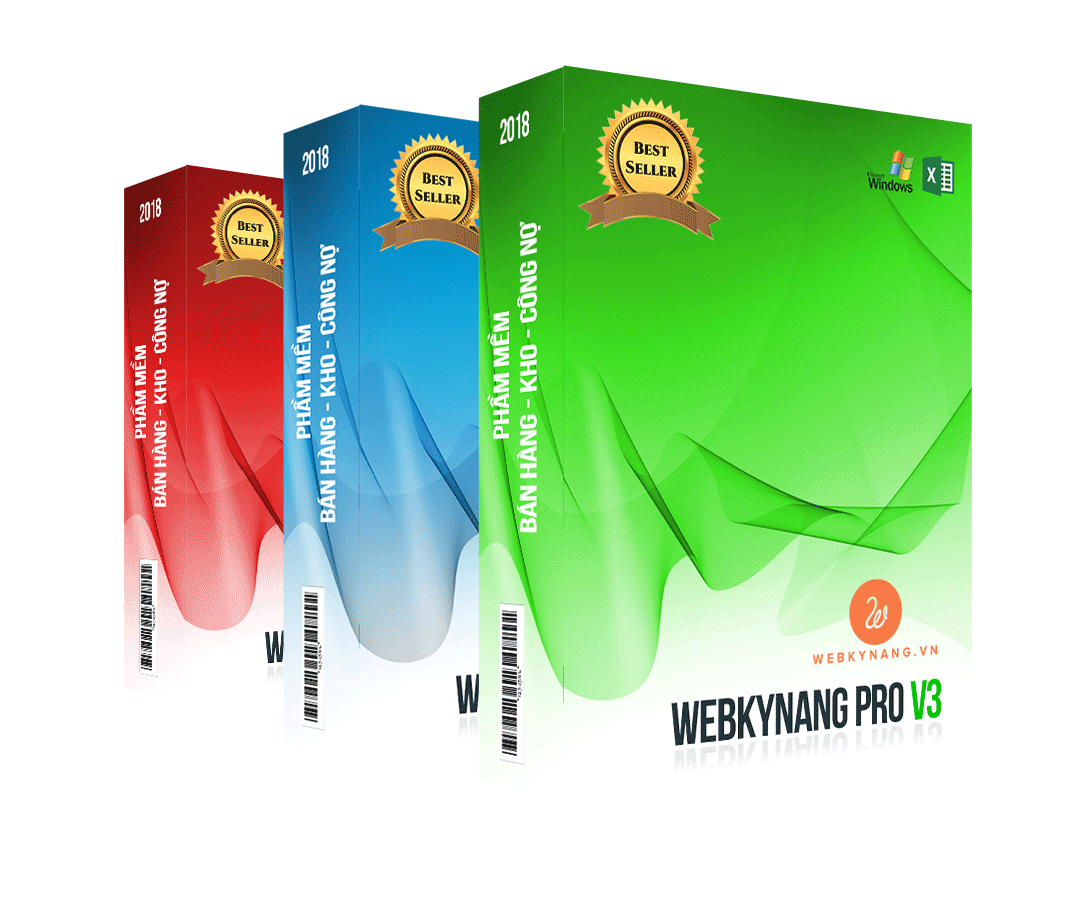 Webkynang PRO V3 – Phần mềm quản lý Kho Bán hàng Công nợ Tiền